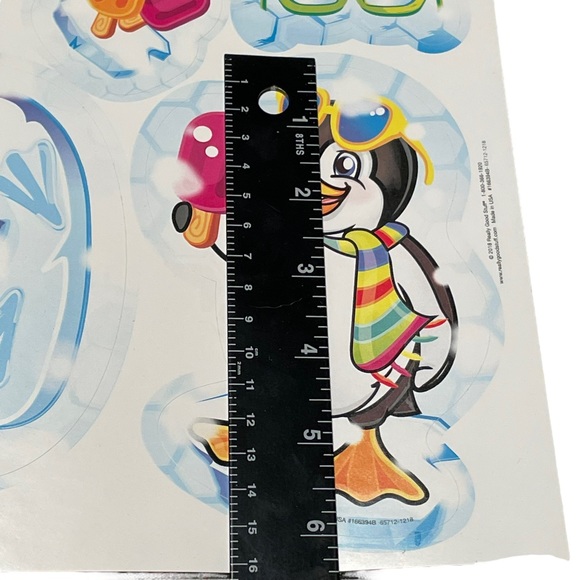 Really Good Stuff Writing Mini Journals Stickers Summer Penguins Party Favors - Picture 4 of 14